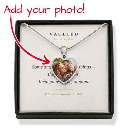 Custom Pet Portrait Necklace — Made From Their Photo