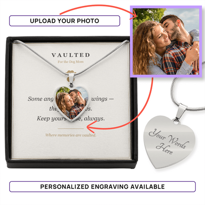 Custom Pet Portrait Necklace — Made From Their Photo