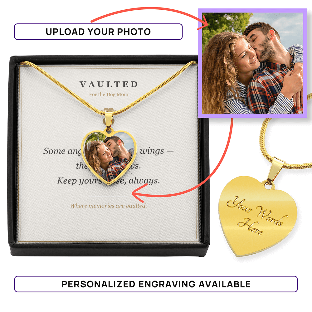 Custom Pet Portrait Necklace — Made From Their Photo