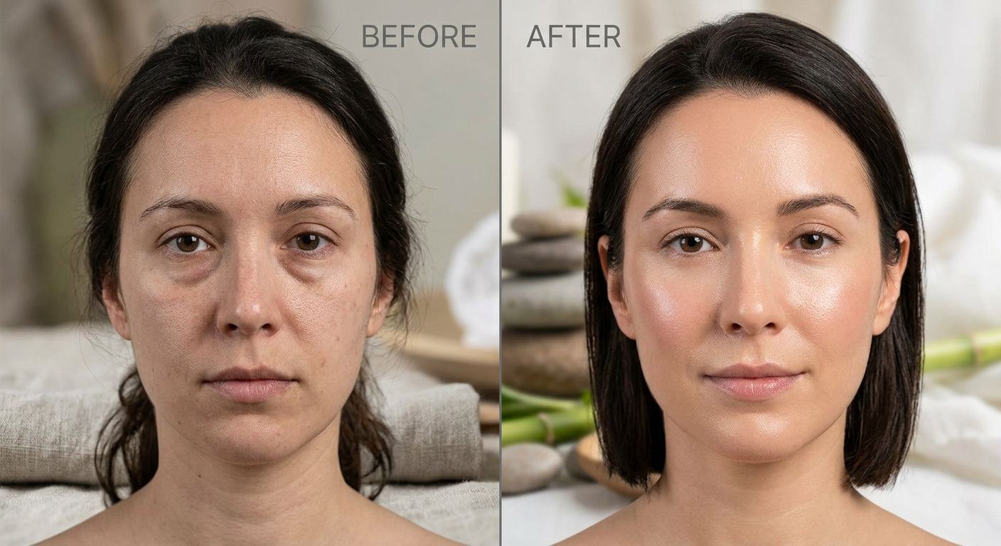 Vaulted Lymphatic Night Cream - Results