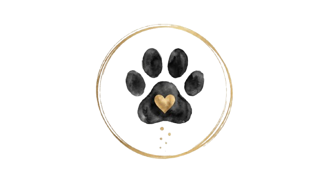 Pet keepsake paw emblem